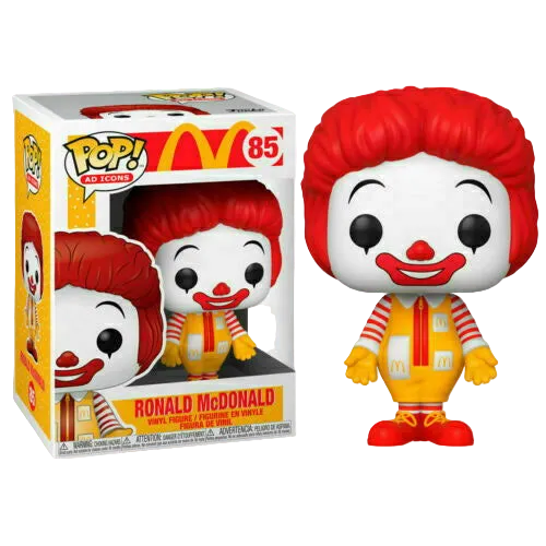PRE LOVED Funko Pop! Icons #85 Ronald McDonald - McDonalds
