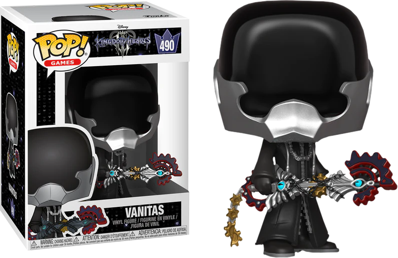 PRE LOVED Funko Pop! Kingdom Hearts III - Vanitas #490 - The Geek In Me