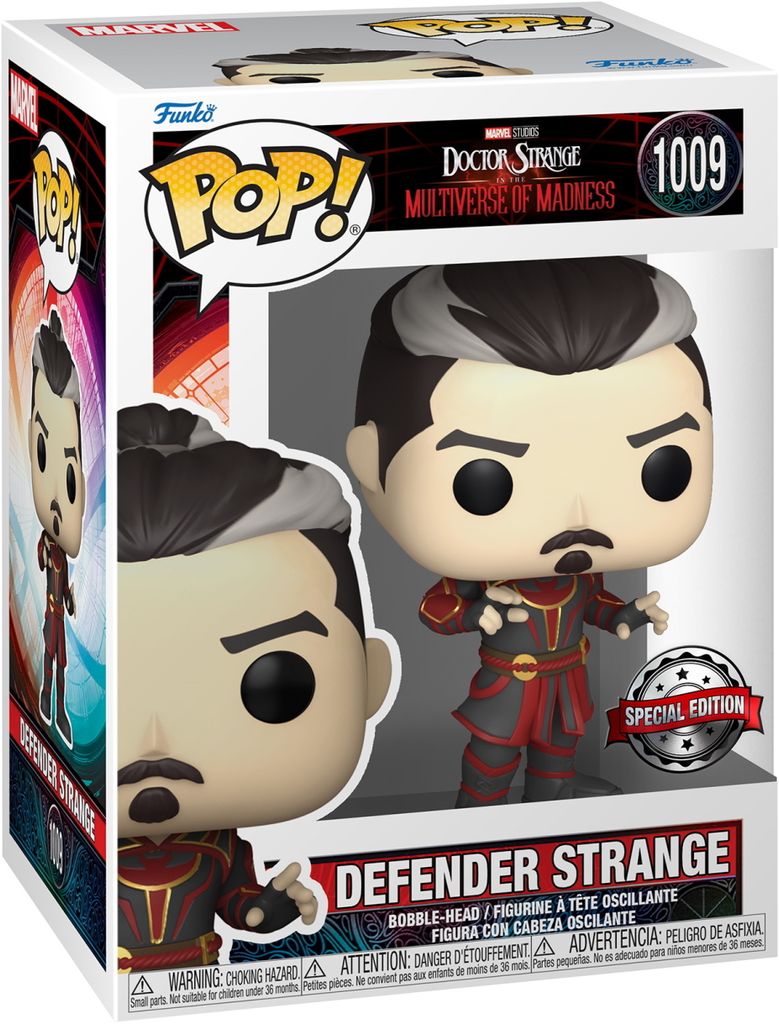 PRE LOVED Funko Pop! Marvel #1009 Defender Strange - The Geek In Me