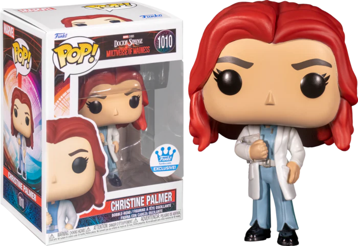 PRE LOVED Funko Pop! Marvel #1010 Christine Palmer - Multiverse of madness - The Geek In Me