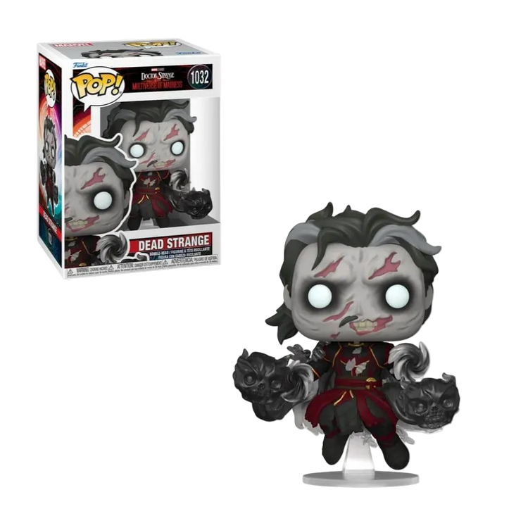 PRE LOVED Funko Pop! Marvel #1032 Dead Strange - Multiverse of Madness Glow In The Dark