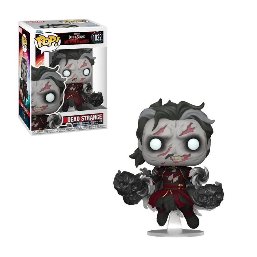 PRE LOVED Funko Pop! Marvel #1032 Dead Strange - Multiverse of Madness Glow In The Dark - The Geek In Me