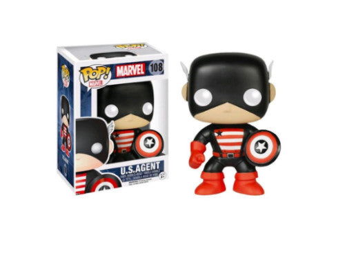 PRE LOVED Funko Pop! Marvel #108 U.S. Agent - The Geek In Me