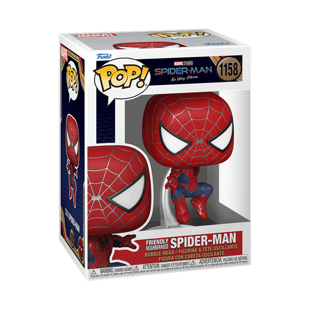 PRE LOVED Funko Pop! Marvel #1158 Spider-Man Friendly Neighbourhood.. - The Geek In Me