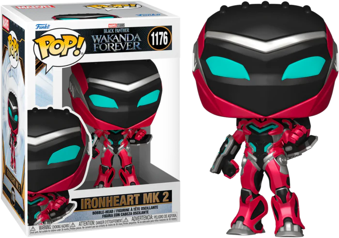 PRE LOVED Funko Pop! Marvel #1176 Ironheart MK2 - The Geek In Me