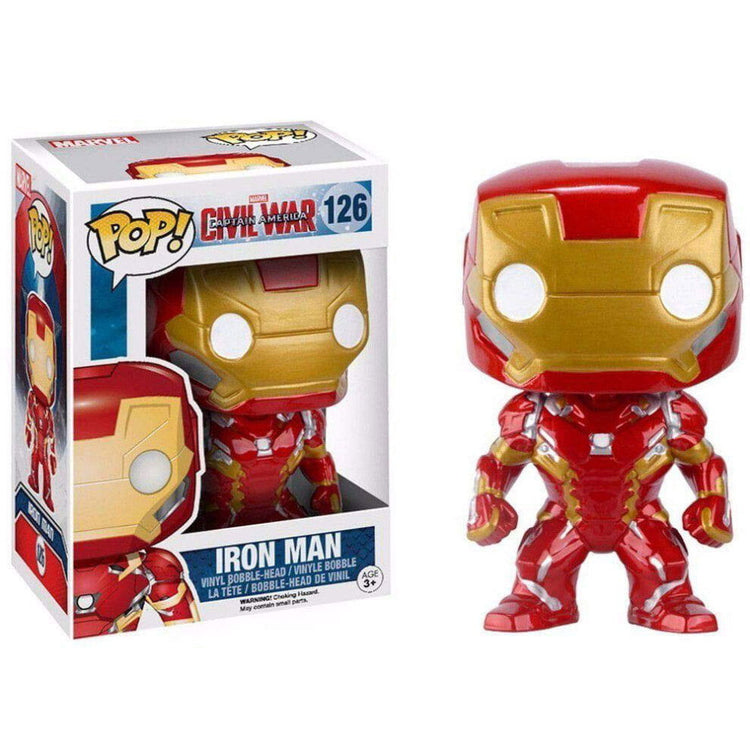 PRE LOVED Funko Pop! Marvel #126 Iron man - The Geek In Me