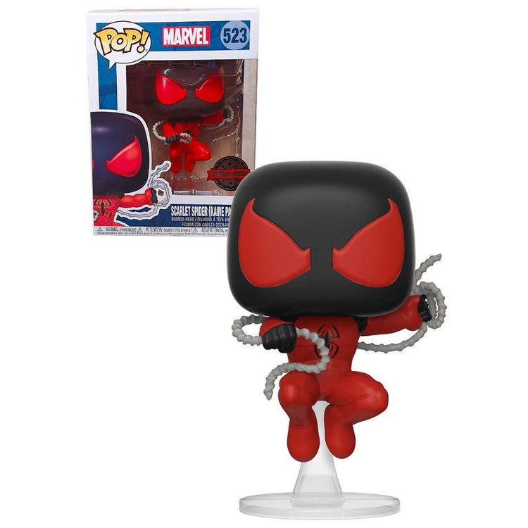 PRE LOVED Funko Pop! Marvel #523 Scarlet Spider - The Geek In Me