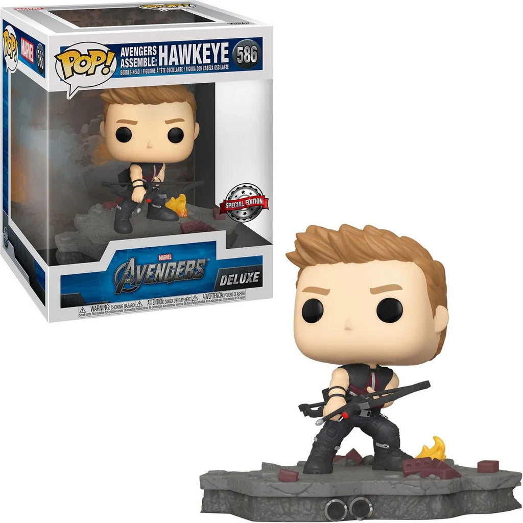 PRE LOVED Funko Pop! Marvel #586 Hawkeye Avengers Assemble - The Geek In Me
