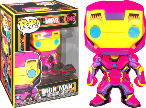 PRE LOVED Funko Pop! Marvel #649 Ironman Backlight - The Geek In Me