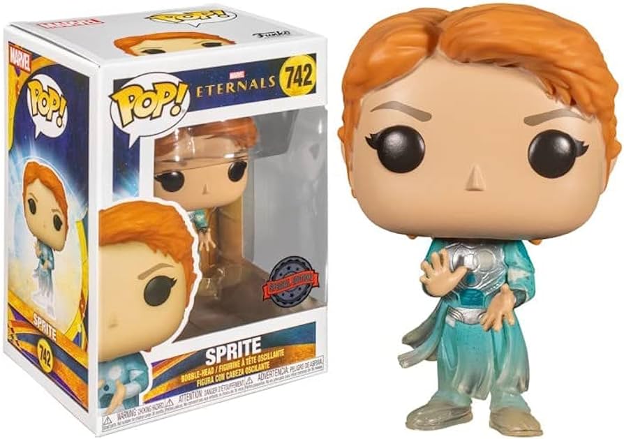 PRE LOVED Funko Pop! Marvel #742 Eternals Sprite - The Geek In Me