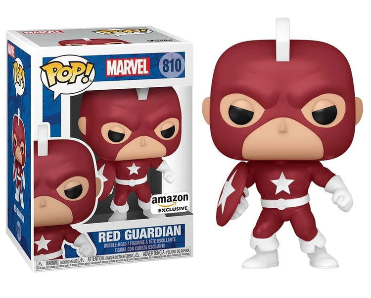 PRE LOVED Funko Pop! Marvel #810 Red Guardian - The Geek In Me