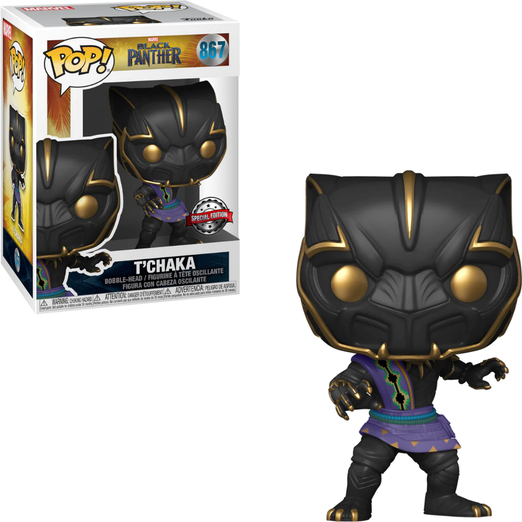 PRE LOVED Funko Pop! Marvel #867 T'Chaka - The Geek In Me