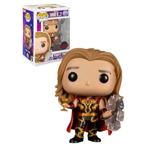 PRE LOVED Funko Pop! Marvel #877 Party Thor - The Geek In Me