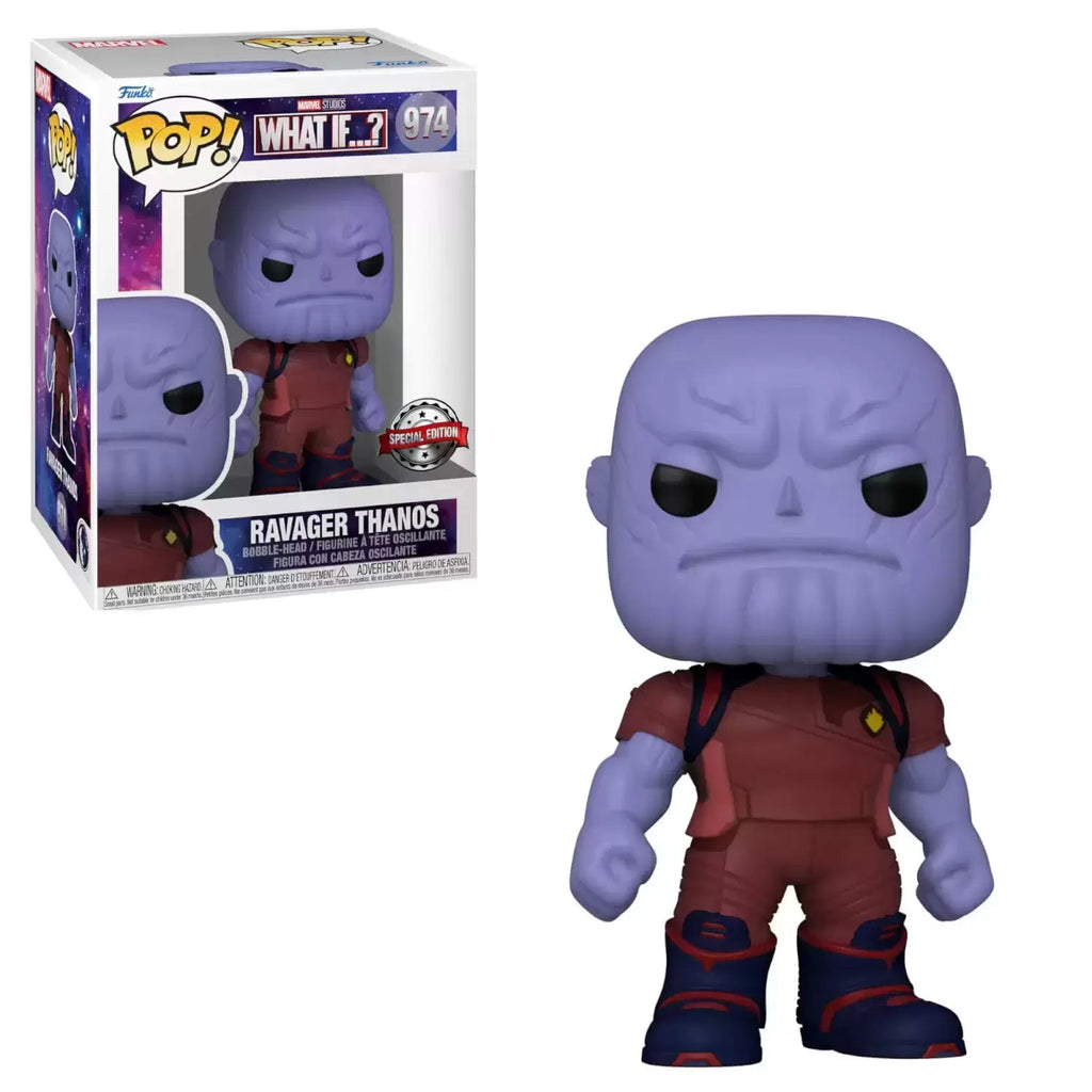 PRE LOVED Funko Pop! Marvel #974 Ranger Thanos (What If) - The Geek In Me