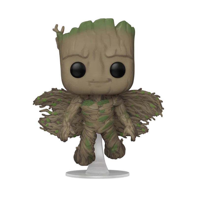 PRE LOVED Funko Pop! Marvel GROOT WITH WINGS - GUARDIANS OF THE GALAXY VOL.3 - The Geek In Me