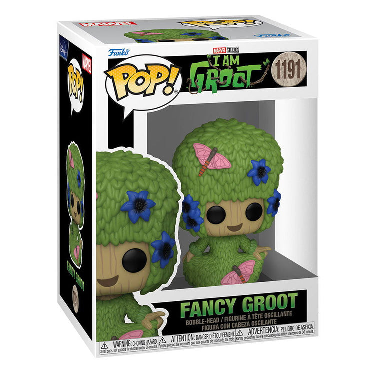 PRE LOVED Funko Pop! Marvel I Am Groot POP! Vinyl Figure Groot (Marie Hair) 9 cm #1191 - The Geek In Me