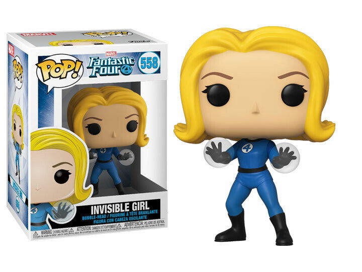 PRE LOVED Funko Pop! Marvel Invisible Girl #558 - The Geek In Me
