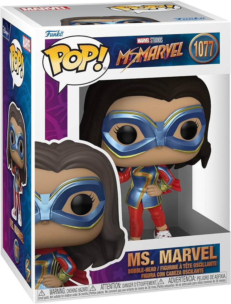 PRE LOVED Funko Pop! Marvel Ms. Marvel #1077 - The Geek In Me