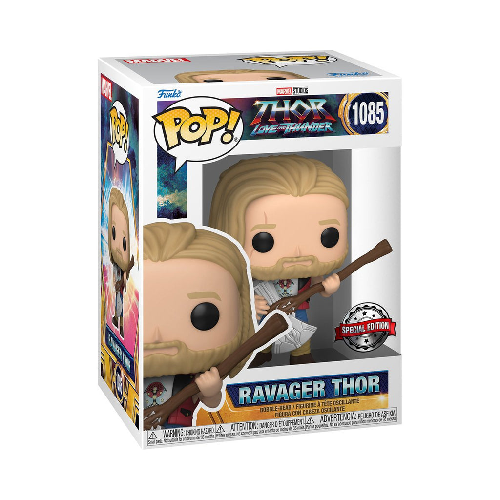 PRE LOVED Funko Pop! Marvel: Thor Love and Thunder - Ravager Thor Vinyl Figure #1085 - The Geek In Me