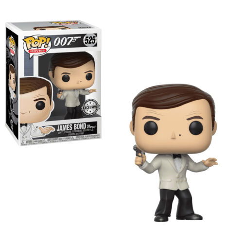 PRE LOVED Funko Pop! Movies #525 Roger Moore - James Bond Octopussy - The Geek In Me