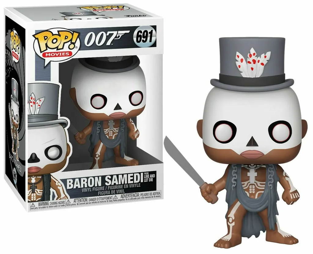 PRE LOVED Funko Pop! Movies #691 007 Baron Samedi - The Geek In Me