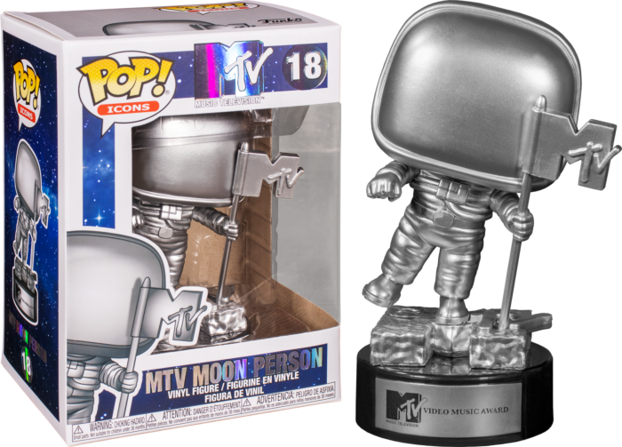 PRE LOVED Funko Pop! Music MTV Moon Person #18 - The Geek In Me