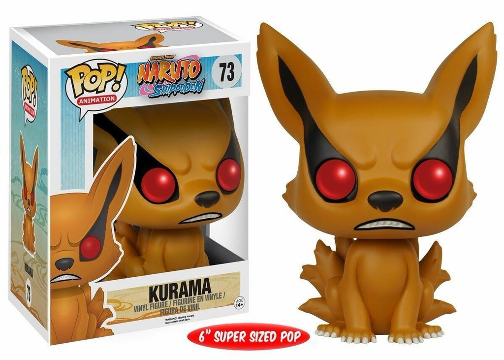 PRE LOVED Funko Pop! Naruto #73 Kurama Flocked - The Geek In Me