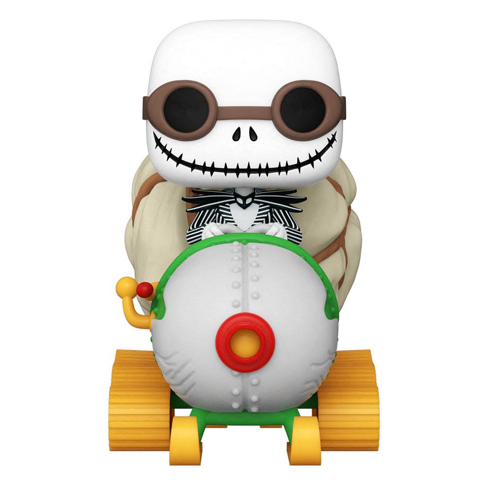 PRE LOVED Funko Pop! Nightmare before Christmas POP! Rides Vinyl Figure Jack w/Goggles & Snowmobile 18 cm #104 - The Geek In Me