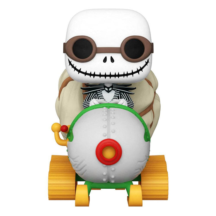 PRE LOVED Funko Pop! Nightmare before Christmas POP! Rides Vinyl Figure Jack w/Goggles & Snowmobile 18 cm #104 - The Geek In Me