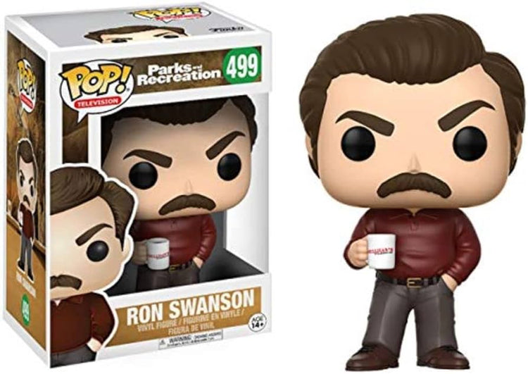 PRE LOVED Funko Pop! Parks & Recreation Ron Swanson #499 - The Geek In Me