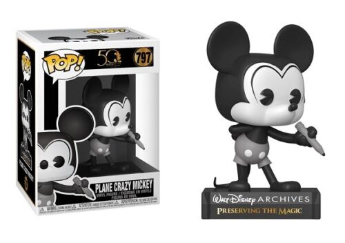 PRE LOVED Funko Pop! Plane Crazy Micky #797 - The Geek In Me