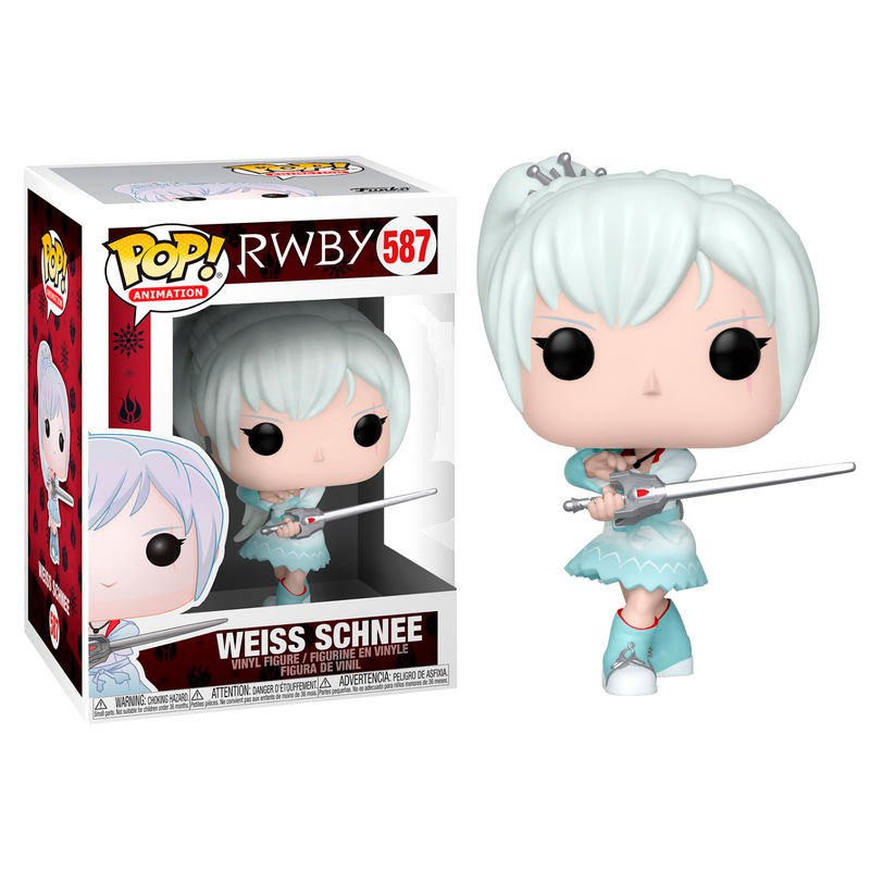 PRE LOVED Funko Pop! RWBY #587 Weiss Schnee - The Geek In Me