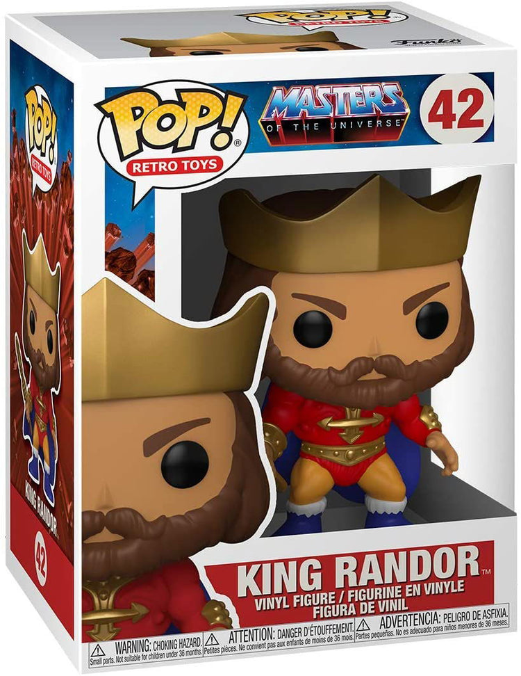 PRE LOVED Funko Pop! Retro Toys Masters of the Universe - King Randor #42 - The Geek In Me