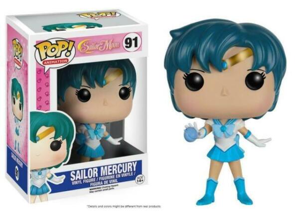 PRE LOVED Funko Pop! Sailor Moon Sailor Mercury #91 – The Geek In Me