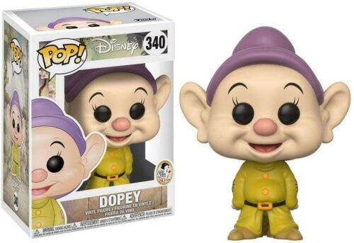 PRE LOVED Funko Pop! Snow White and the Seven Dwarfs - Dopey Pop! Vinyl Figure - The Geek In Me