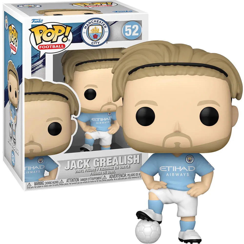 PRE LOVED Funko Pop! Sport Football #52 Manchester City Jack Grealish - The Geek In Me