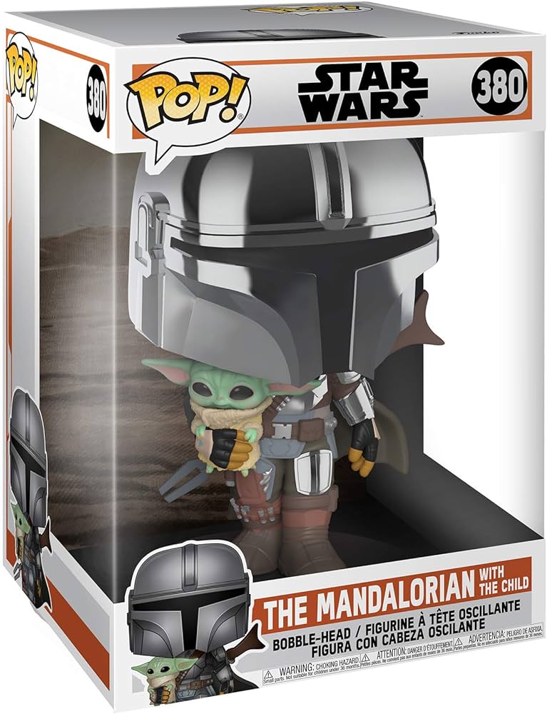 PRE LOVED Funko Pop! Star Wars #380 The Mandalorian W/Grogu - The Geek In Me