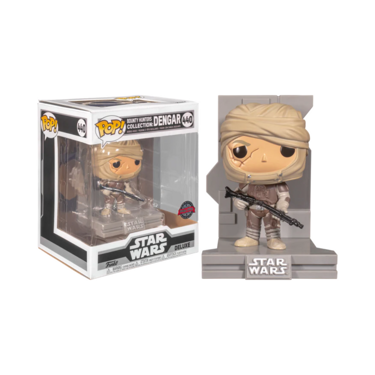 PRE LOVED Funko Pop! Star Wars #440 Bounty Hunters Collection DENGAR - The Geek In Me