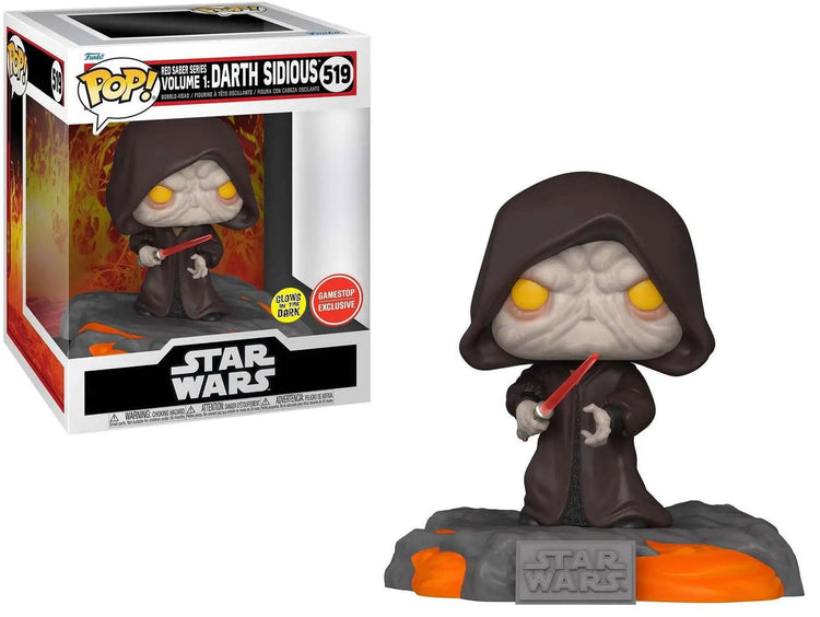 PRE LOVED Funko Pop! Star Wars #519 Darth Sidious - The Geek In Me