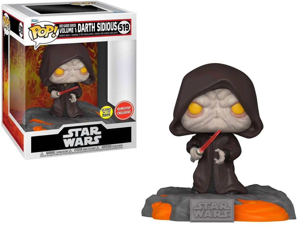 PRE LOVED Funko Pop! Star Wars #519 Darth Sidious - The Geek In Me