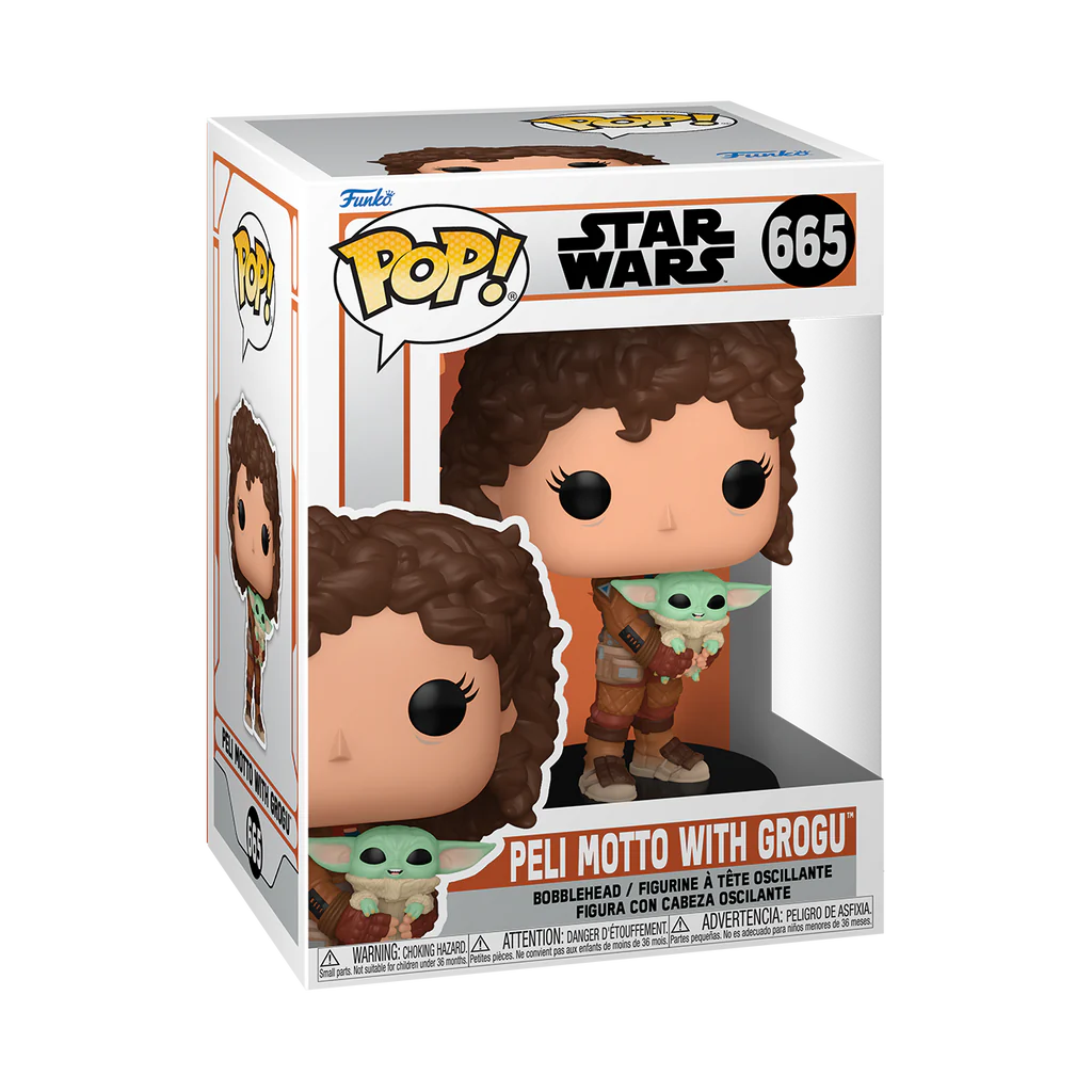 PRE LOVED Funko Pop! Star Wars #665 Peli Motto W/Grogu - The Geek In Me