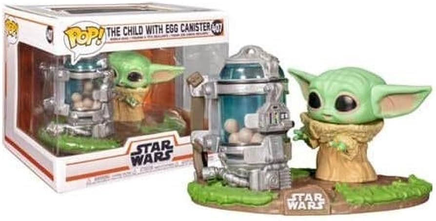 PRE LOVED Funko Pop! Star Wars The Child With Eggs Canister #407 - The Geek In Me