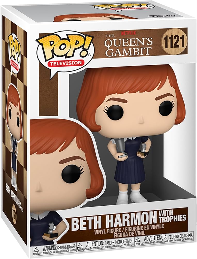PRE LOVED Funko Pop! TV #1121 The Queens Gambit - Beth Harmon - The Geek In Me