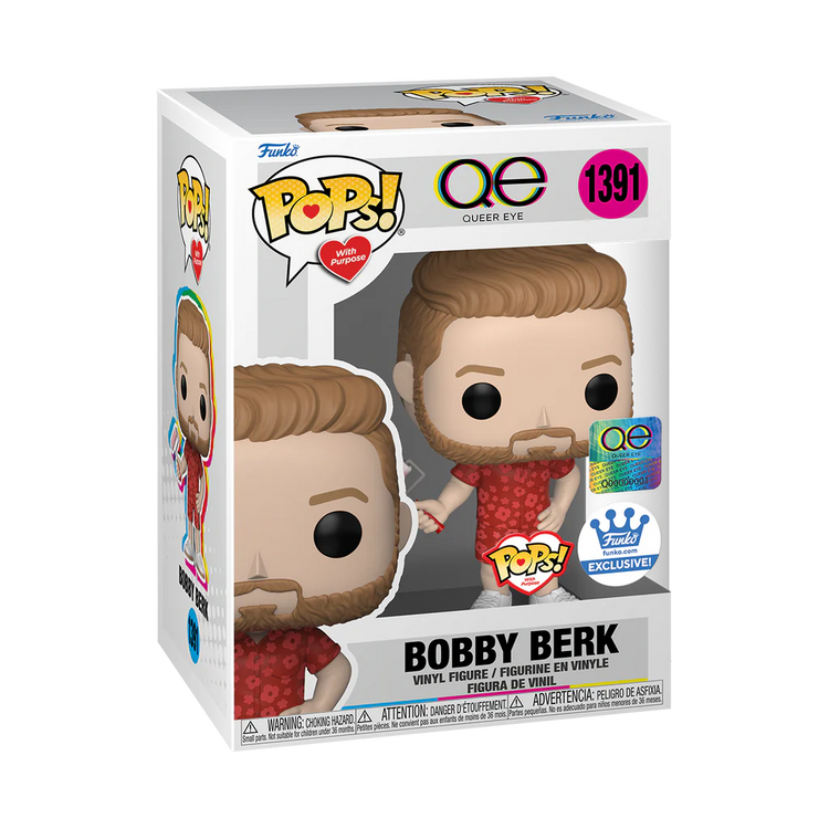 PRE LOVED Funko Pop! TV #1391 Queer Eye - Bobby Berk - The Geek In Me