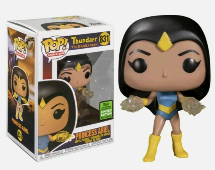 PRE LOVED Funko Pop! TV #831 Thundarrr the barbarian - Princess Ariel - The Geek In Me