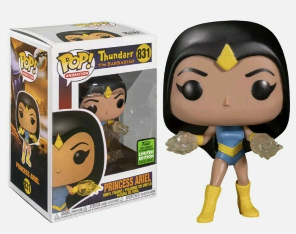 PRE LOVED Funko Pop! TV #831 Thundarrr the barbarian - Princess Ariel - The Geek In Me