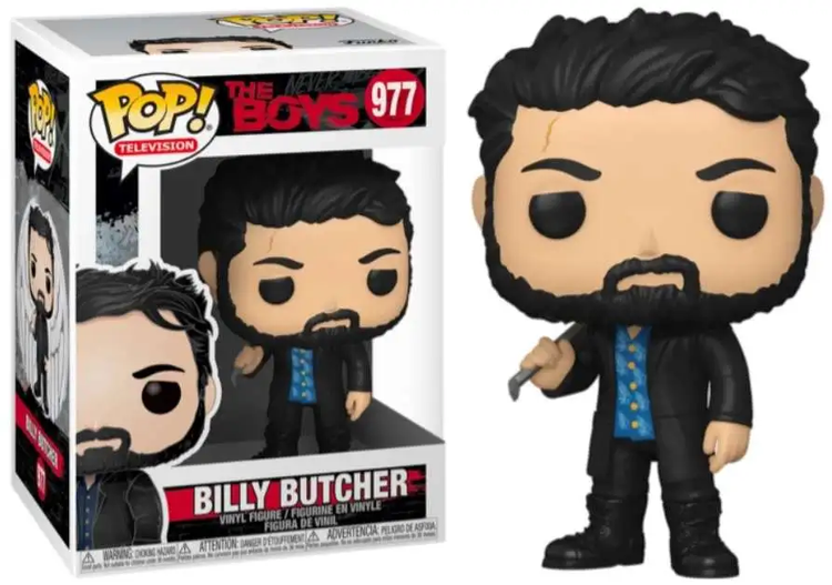 PRE LOVED Funko Pop! TV #977 Billy Butcher The Boys - The Geek In Me