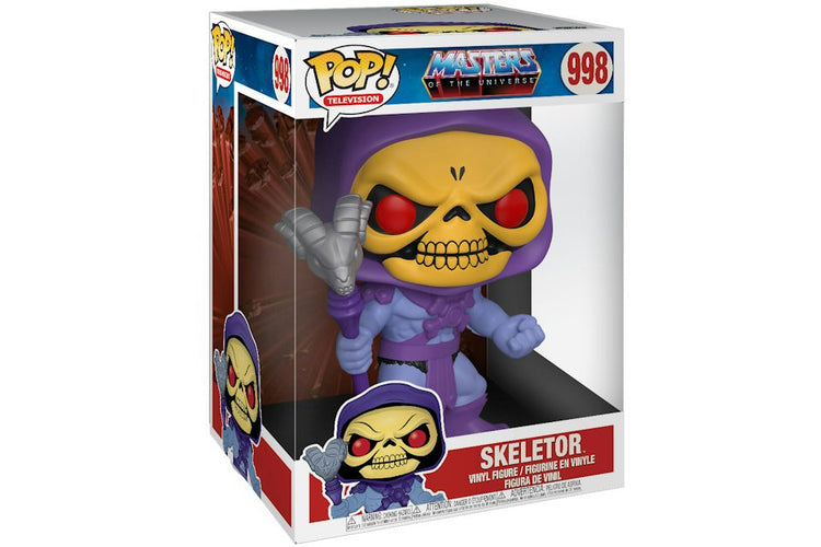 PRE LOVED Funko Pop! TV #998 Masters Of The Universe - Skeletor 10" - The Geek In Me