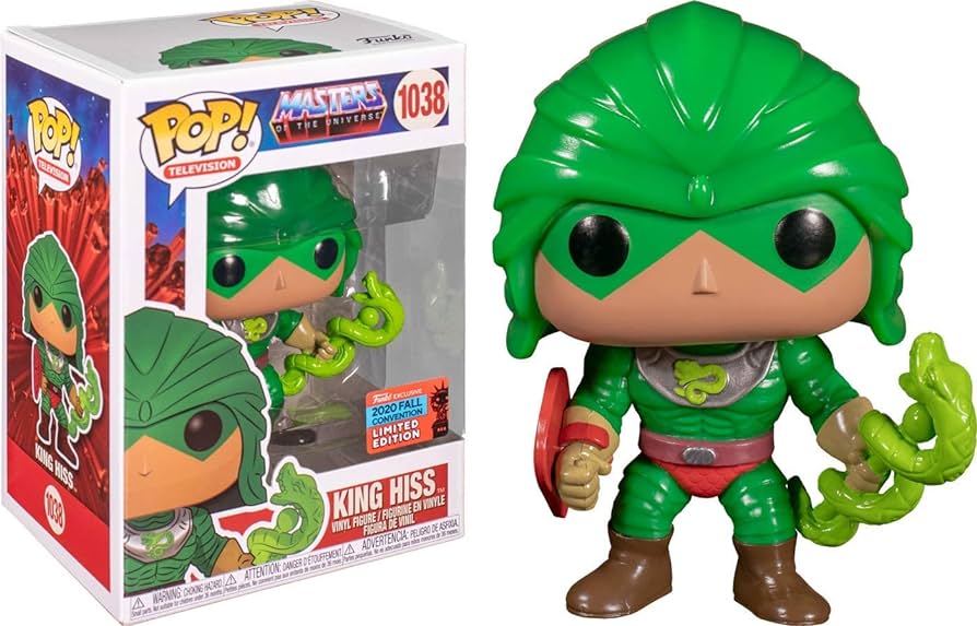 PRE LOVED Funko Pop! TV Masters Of The Universe #1038 King Hiss - The Geek In Me