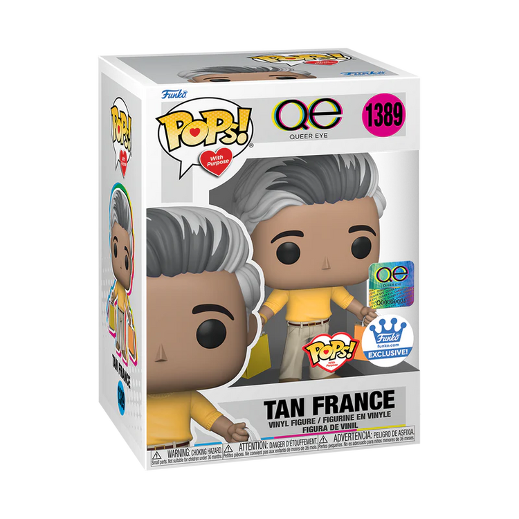 PRE LOVED Funko Pop! TV Queer Eye #1389 Tan France - The Geek In Me